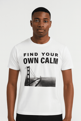 White Graphic T Shirt Nawao.com