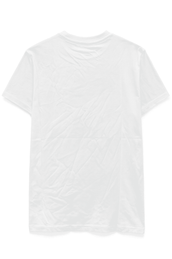 White Graphic T Shirt Nawao.com