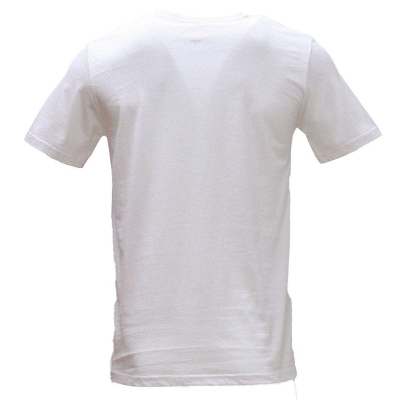 White Graphic T Shirt White Nawao.com