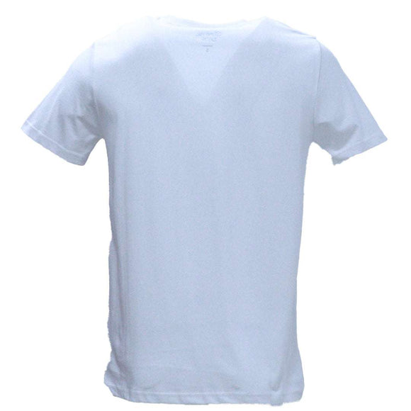 White Graphic T Shirt White Nawao.com