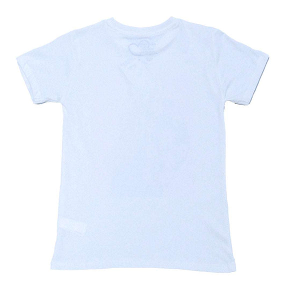White Graphic T Shirts White Nawao.com