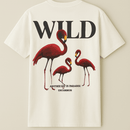 White Graphic Tee White Small Nawao.com