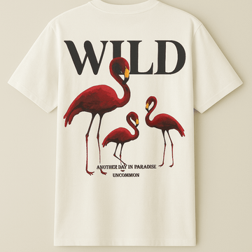 White Graphic Tee White Small Nawao.com