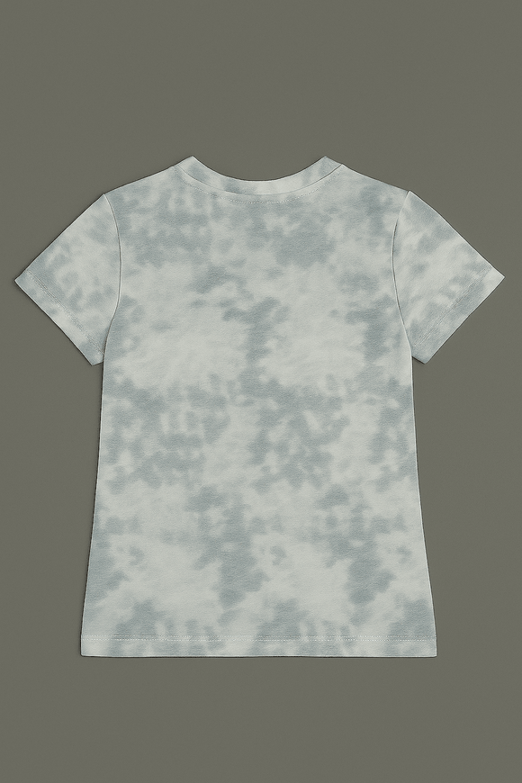 White Hello Kitty Placement Print T Shirt White Nawao.com