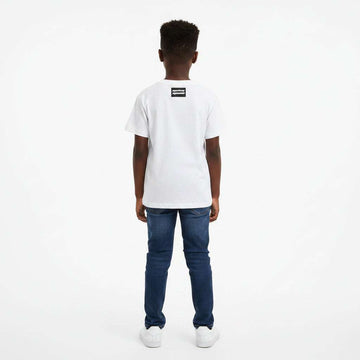 White Hyperverse Mickey Oversized T Shirt White Nawao.com