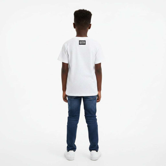 White Hyperverse Mickey Oversized T Shirt White Nawao.com