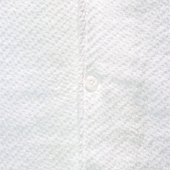 White Jacqaurd Resort Shirt White Nawao.com