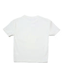 White Jacquard Drop Shoulder With Girly Print Nawao.com
