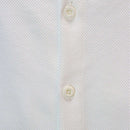 White Jacquard Lounge Shirt White Nawao.com