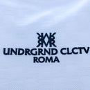 White Jacquard T Shirt With Motive Print White Nawao.com