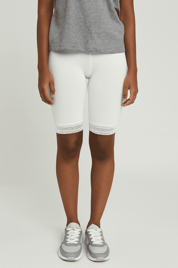 White Knit Short Nawao.com