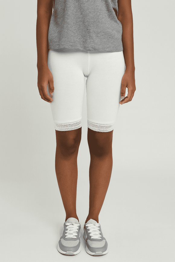 White Knit Short Nawao.com