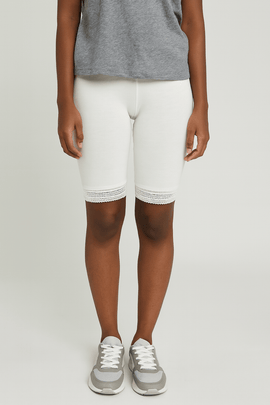 White Knit Short Nawao.com