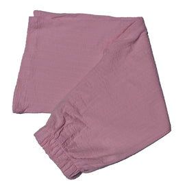 White Knit Textured Trouser White Nawao.com
