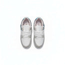 White Lace Up Sneaker White S30 Nawao.com