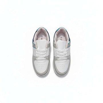White Lace Up Sneaker White S30 Nawao.com