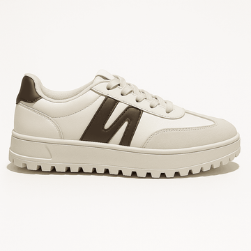 White Lace Up With Crepe Outsole Nawao.com