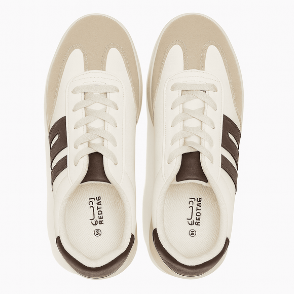 White Lace Up With Crepe Outsole Nawao.com