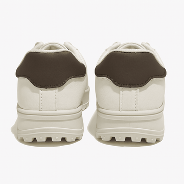 White Lace Up With Crepe Outsole Nawao.com