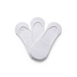 White Ladies 3 Pack Invisable Socks Nawao.com