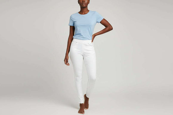 White Ladies Jeggings Nawao.com