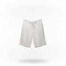 White Lounge Shorts White Nawao.com