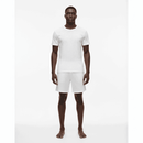 White Lounge Shorts White Nawao.com