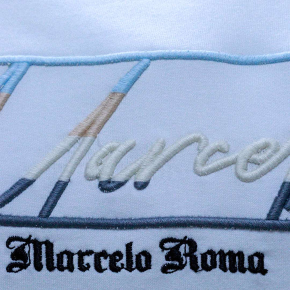 White Marcelo Renossi T Shirt White Nawao.com