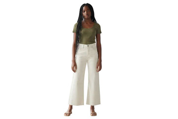 White Marine Fit Jeans White Nawao.com