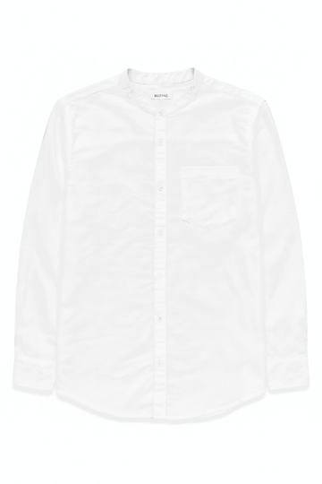 White Men Casual Shirt Nawao.com