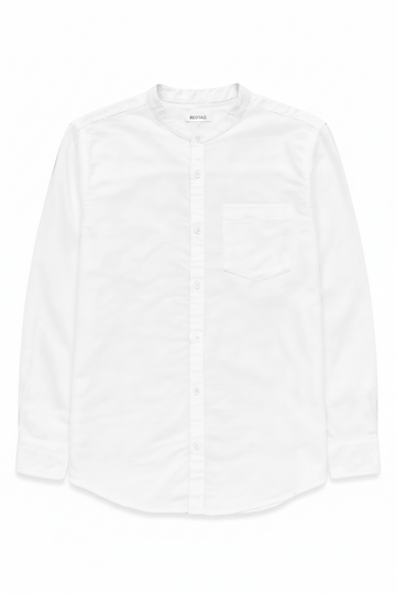 White Men Casual Shirt Nawao.com