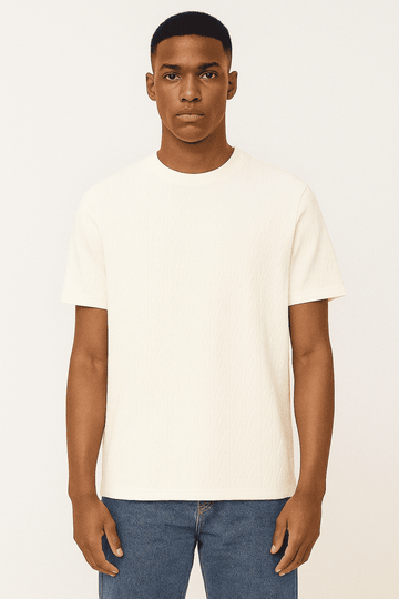 White Men T Shirt White Nawao.com