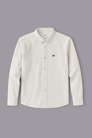 White Mens Casual Shirt Nawao.com