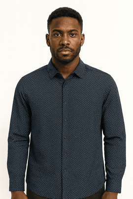 White Mens Casual Shirt Nawao.com
