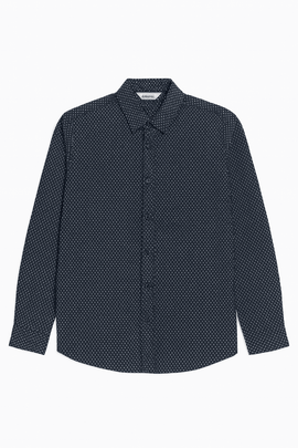 White Mens Casual Shirt Nawao.com