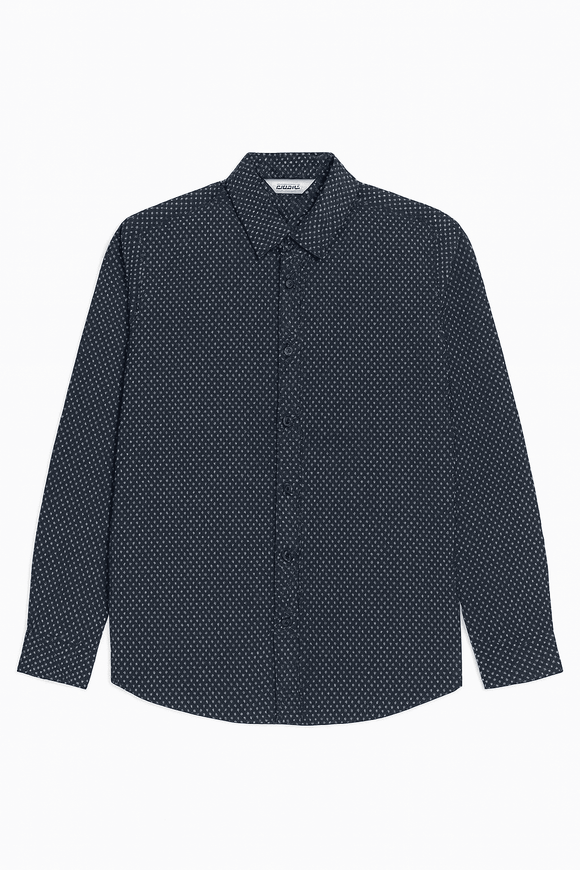 White Mens Casual Shirt Nawao.com