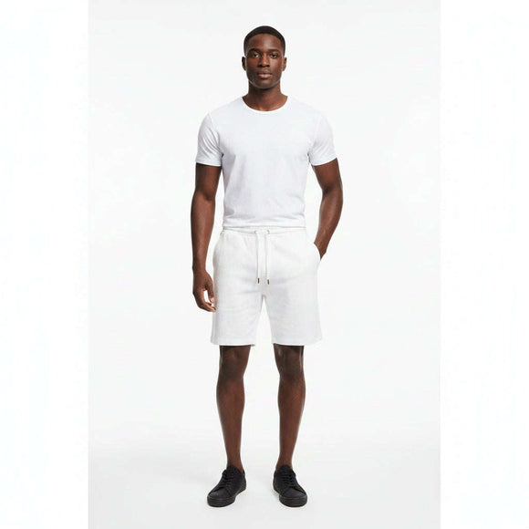 White Mens Shorts White Nawao.com