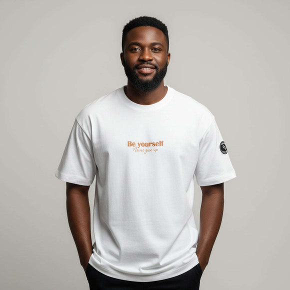 White Mens Tshirt White Small Nawao.com