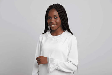 White Metallic Top White Nawao.com