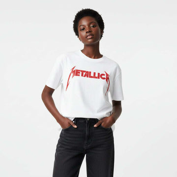 White Metallica T Shirts Nawao.com