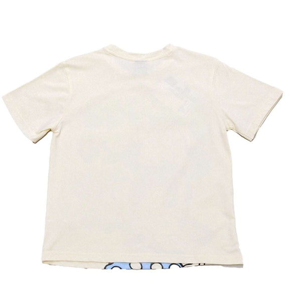 White Mickey Mouse Boxy T Shirts White Nawao.com