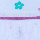 White Mini All Over Print Dress Nawao.com
