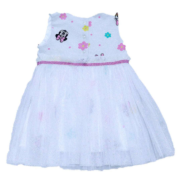 White Mini All Over Print Dress Nawao.com
