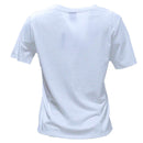 White Minnie Printed T Shirt Nawao.com