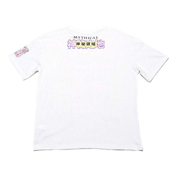 White Mythical Oversize Tee Nawao.com