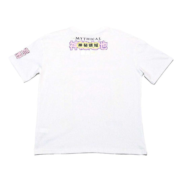 White Mythical Oversize Tee Nawao.com