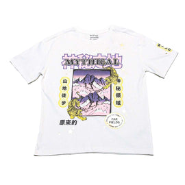White Mythical Oversize Tee Nawao.com