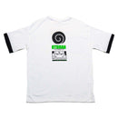 White Naruto Pocket Tee And Back Print Nawao.com