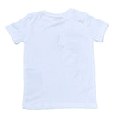 White Nasa Printed Short Sleeve T Shirt White Nawao.com