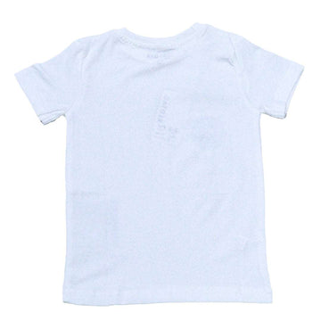 White Nasa Printed Short Sleeve T Shirt White Nawao.com
